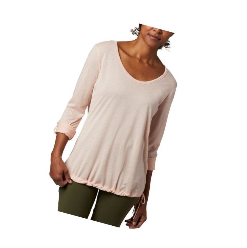 Columbia Kickin It Solid Sweatshirt Kadın Pembe | 16038-RBXQ