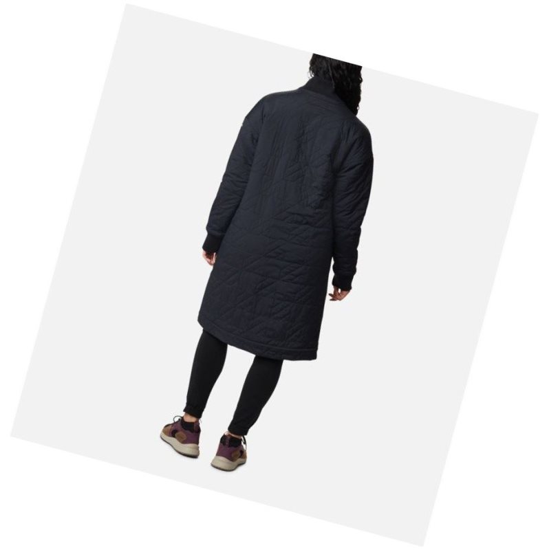 Columbia Kinzu Point Reversible Mont Kadın Siyah | 57163-SDIZ