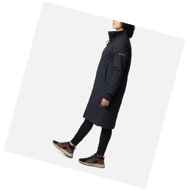 Columbia Kinzu Point Reversible Mont Kadın Siyah | 57163-SDIZ