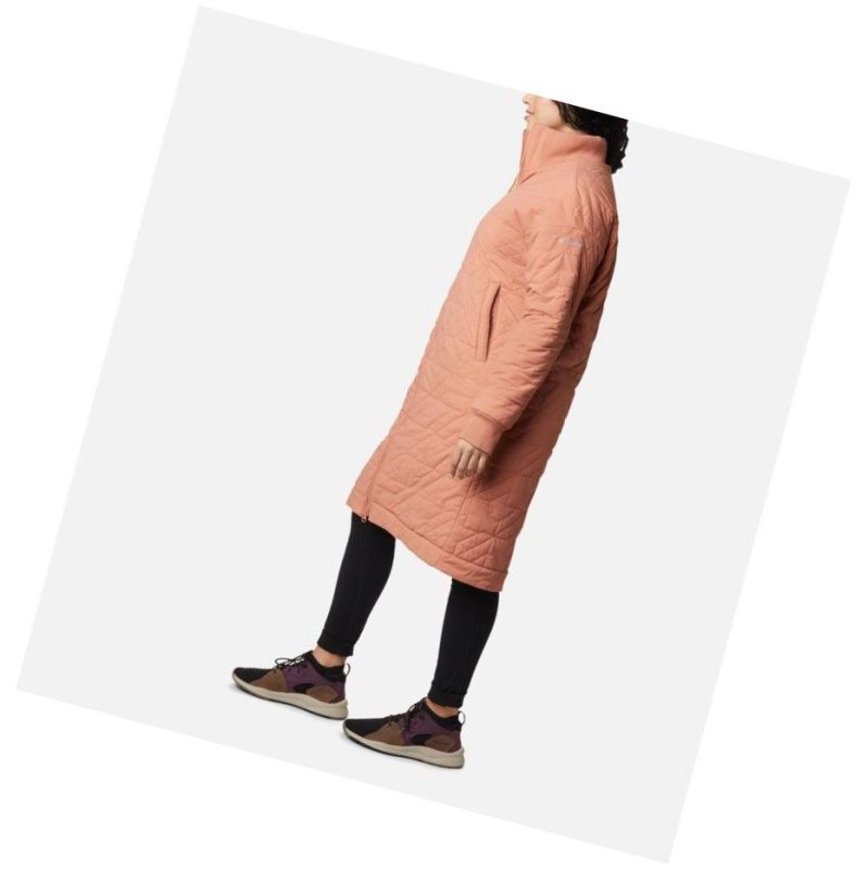 Columbia Kinzu Point Reversible Mont Kadın Pembe | 50197-DNJL
