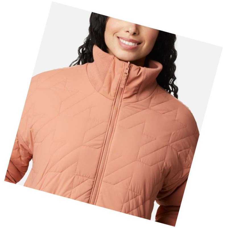 Columbia Kinzu Point Reversible Mont Kadın Pembe | 50197-DNJL