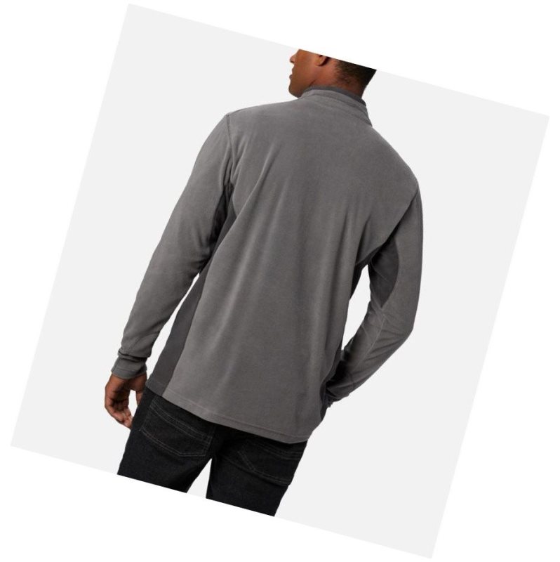 Columbia Klamath Range II Half Zip Fleece Sweatshirt Erkek Gri | 83095-FCUD