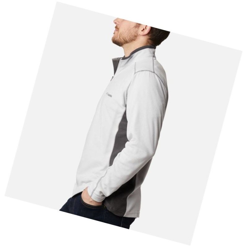 Columbia Klamath Range II Half Zip Fleece Big Sweatshirt Erkek Gri | 98572-ZLOP