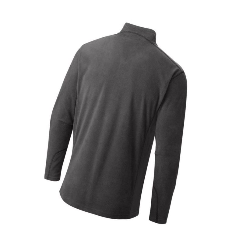 Columbia Klamath Range II Half Zip Fleece Tall Sweatshirt Erkek Koyu Gri | 23741-BJWP