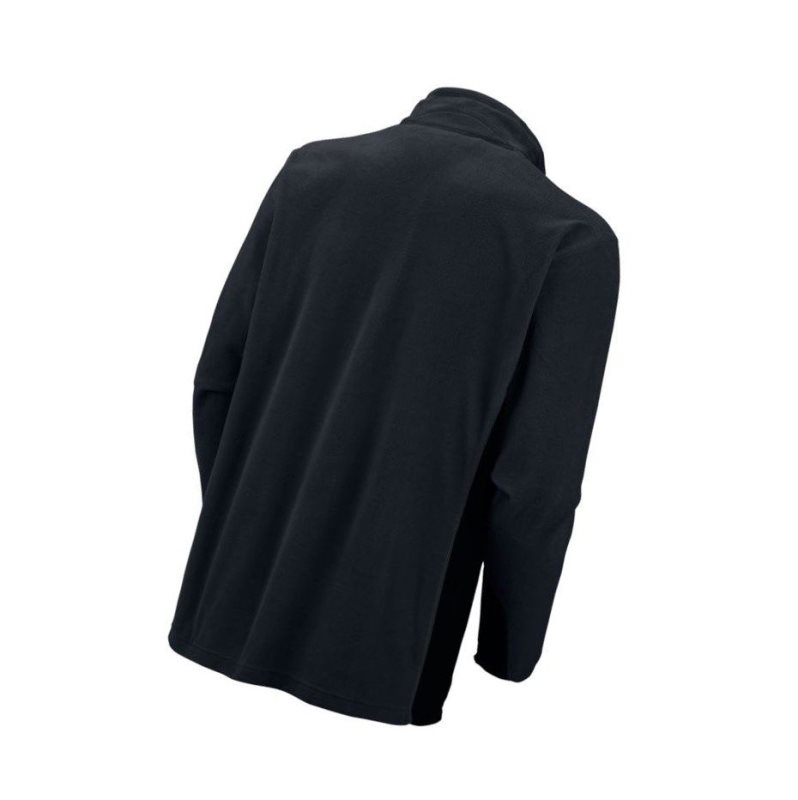 Columbia Klamath Range II Half Zip Fleece Tall Sweatshirt Erkek Siyah | 89503-TBMS