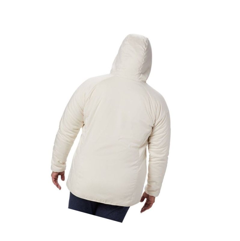 Columbia Kruser Ridge II Plush Softshell Plus Size Mont Kadın Krema | 03872-UGIA