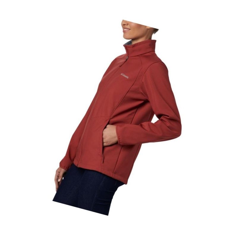 Columbia Kruser Ridge II Softshell Mont Kadın Kırmızı | 76018-UPLZ