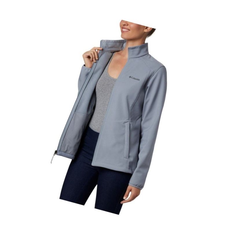 Columbia Kruser Ridge II Softshell Mont Kadın Gri | 51970-IXFY