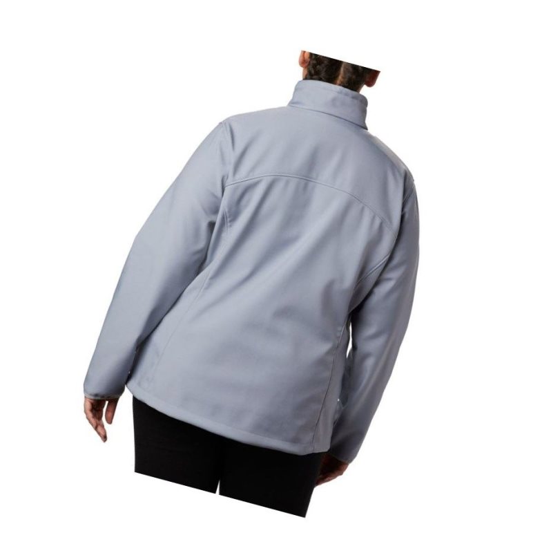 Columbia Kruser Ridge II Softshell Plus Size Mont Kadın Gri | 70532-HCQR