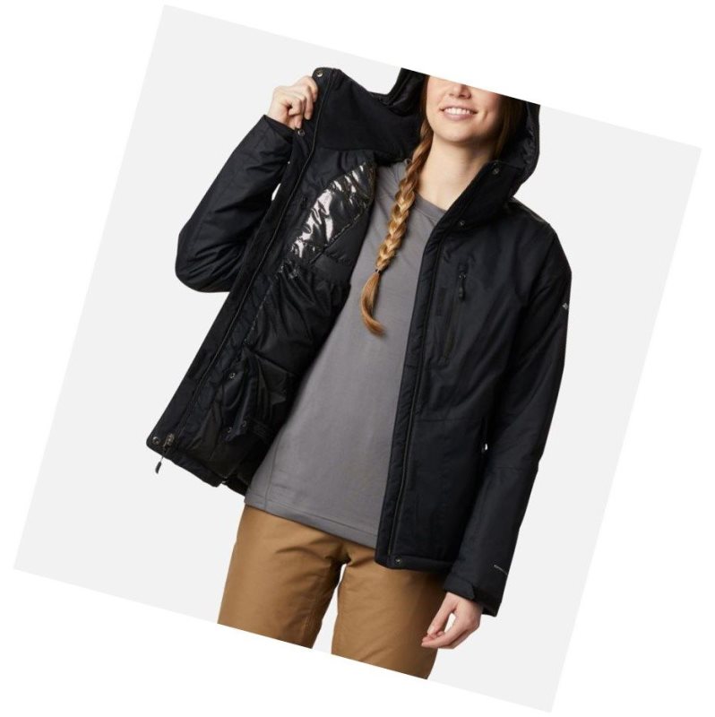 Columbia Last Tracks Insulated Mont Kadın Siyah | 64057-CMTY