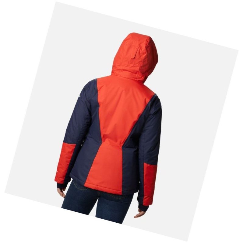 Columbia Last Tracks Insulated Mont Kadın Turuncu Lacivert | 58172-ZCXA