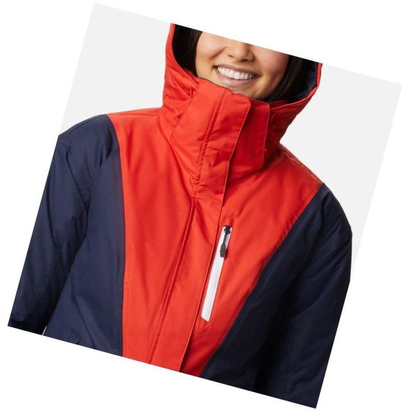 Columbia Last Tracks Insulated Mont Kadın Turuncu Lacivert | 58172-ZCXA