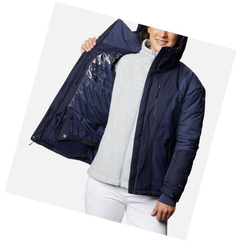 Columbia Last Tracks Insulated Mont Kadın Lacivert | 52716-PGJB