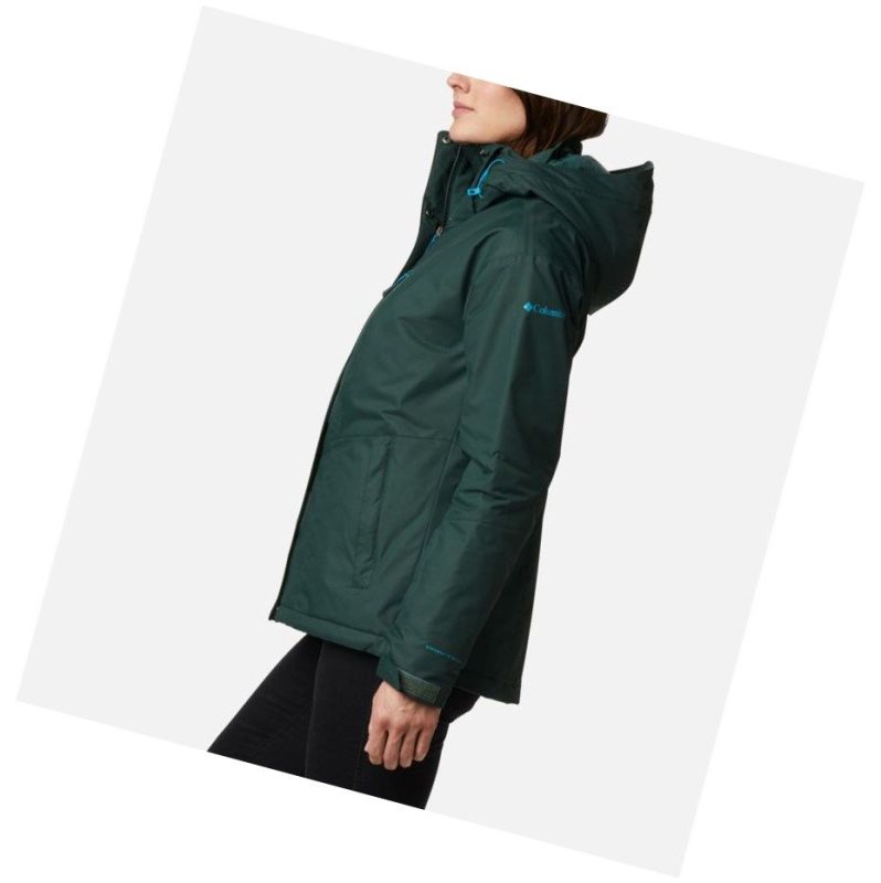 Columbia Last Tracks Insulated Mont Kadın Yeşil | 34078-QVIF