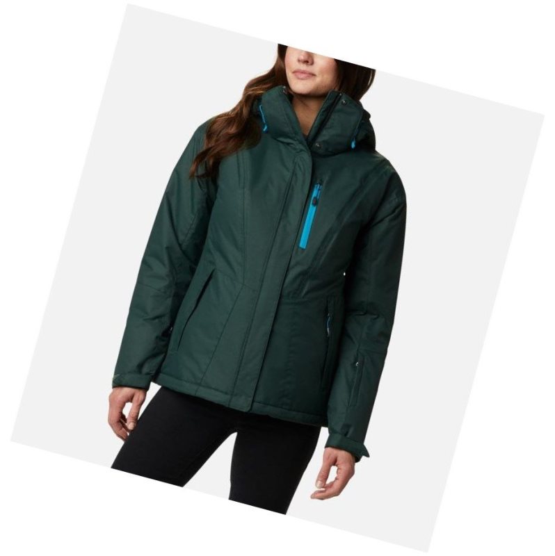 Columbia Last Tracks Insulated Mont Kadın Yeşil | 34078-QVIF