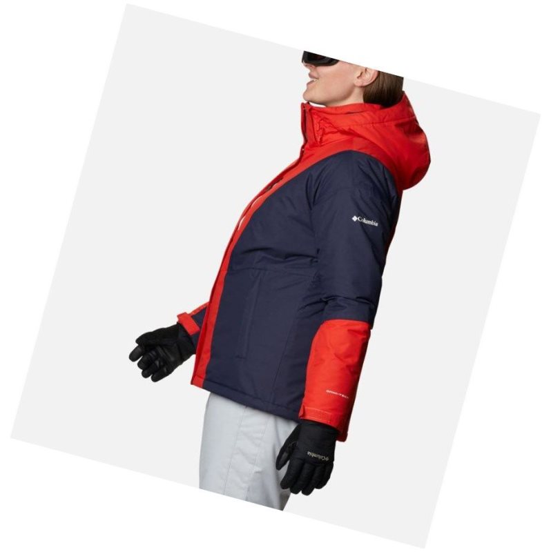 Columbia Last Tracks Insulated Plus Size Mont Kadın Turuncu Lacivert | 60731-TUJS