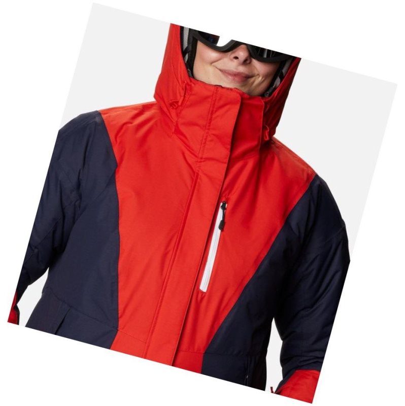 Columbia Last Tracks Insulated Plus Size Mont Kadın Turuncu Lacivert | 60731-TUJS