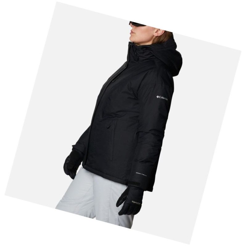 Columbia Last Tracks Insulated Plus Size Mont Kadın Siyah | 58926-EDFS