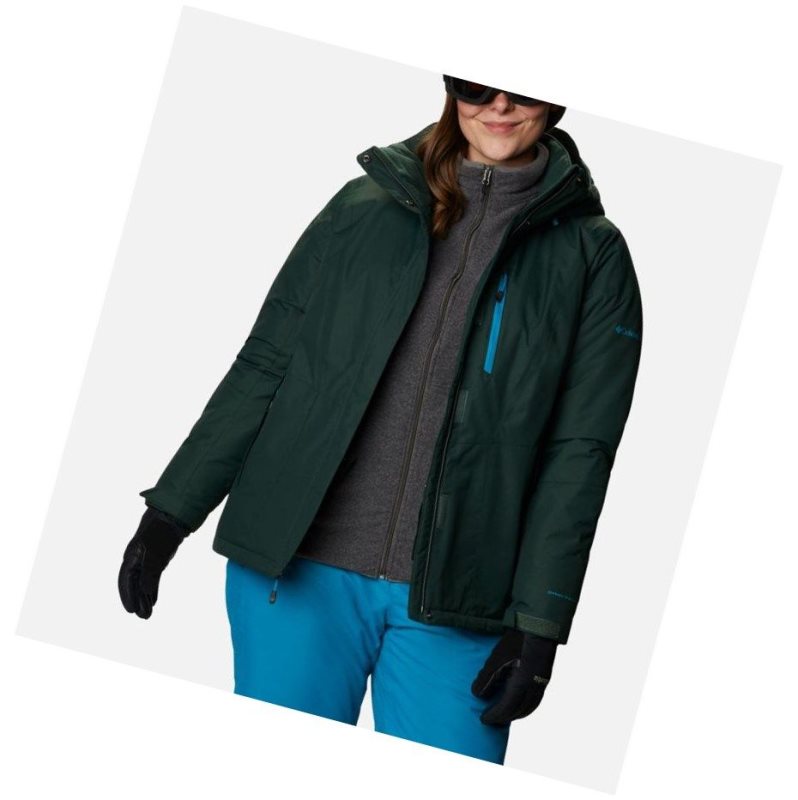 Columbia Last Tracks Insulated Plus Size Mont Kadın Yeşil | 42693-KDPS