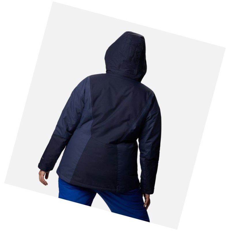 Columbia Last Tracks Insulated Plus Size Mont Kadın Lacivert | 21098-WLNT