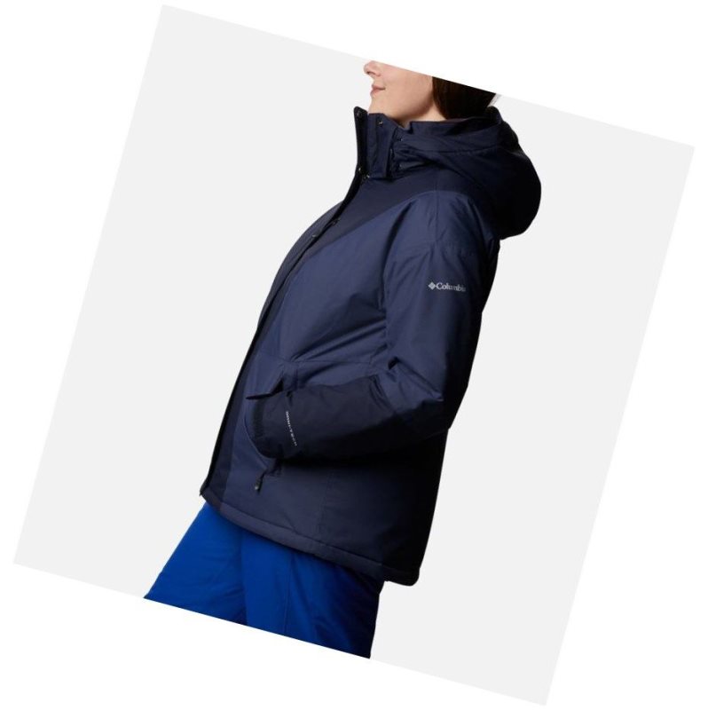 Columbia Last Tracks Insulated Plus Size Mont Kadın Lacivert | 21098-WLNT