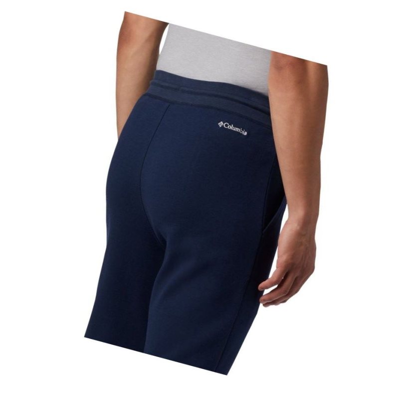 Columbia Lodge Double Knit Jogger Pantolon Erkek Lacivert | 58463-XCBI