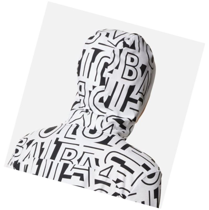 Columbia Lodge Hooded Tunic Sweatshirt Kadın Beyaz | 78296-ADME