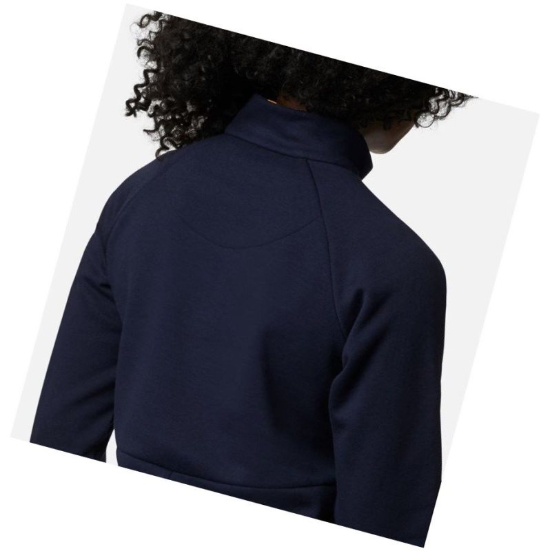 Columbia Lodge II Tunic Sweatshirt Kadın Lacivert Renkli | 05748-OEZT