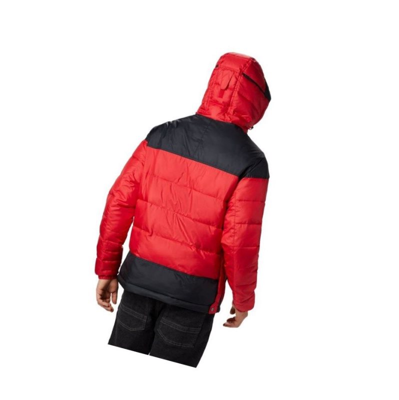 Columbia Lodge Insulated Mont Erkek Mavi Kırmızı Siyah | 57124-XPFH