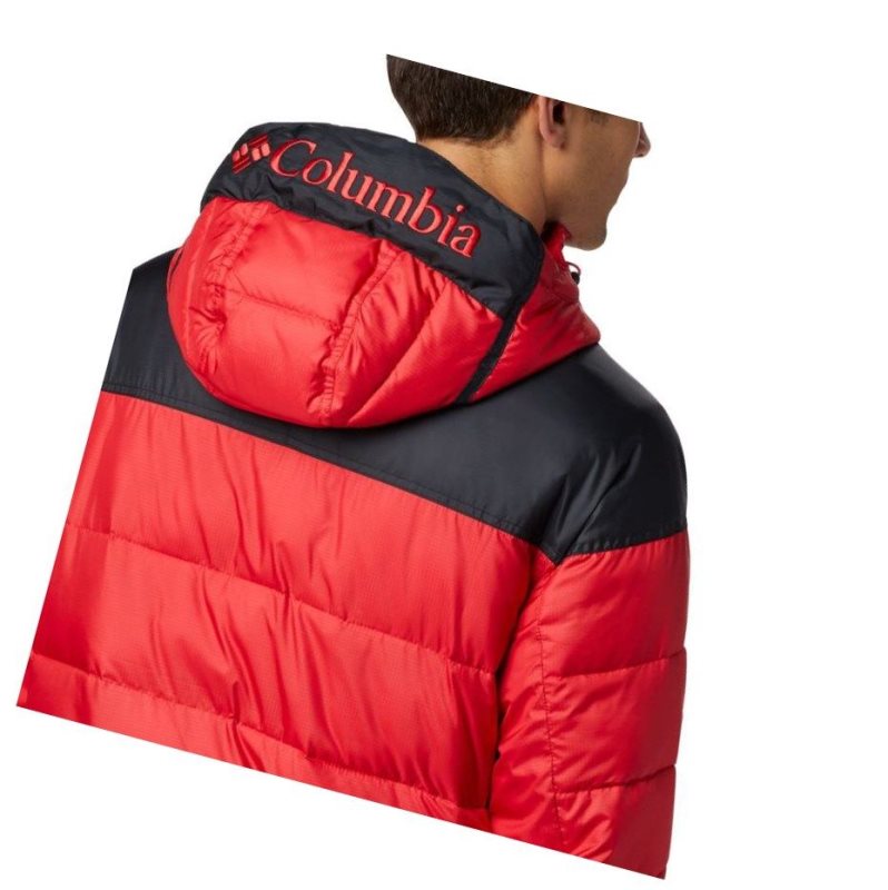 Columbia Lodge Insulated Mont Erkek Mavi Kırmızı Siyah | 57124-XPFH