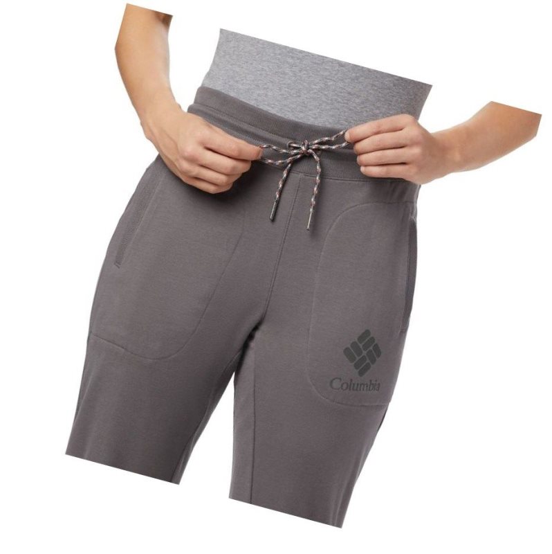 Columbia Lodge Jogger Pantolon Kadın Gri | 46531-CXFZ