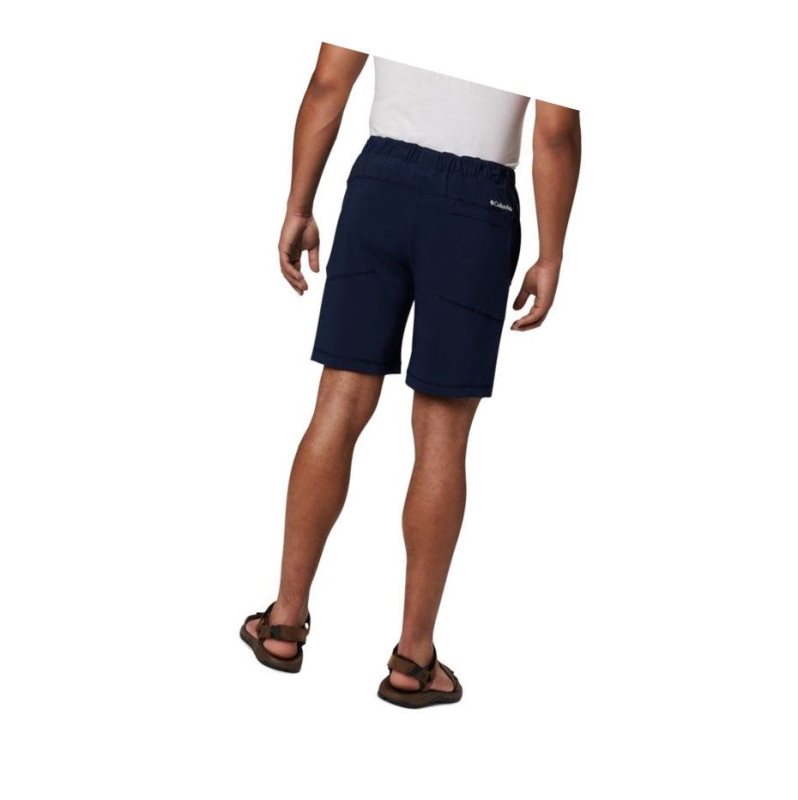 Columbia Lodge Woven Şort Erkek Lacivert | 50321-TXBR