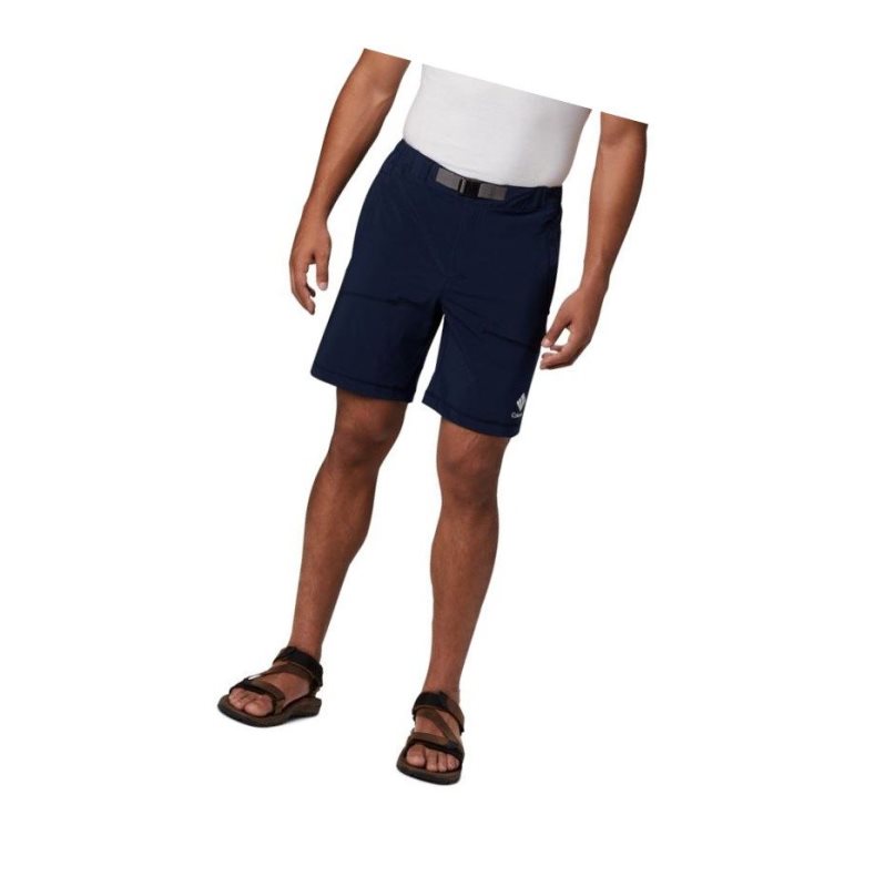 Columbia Lodge Woven Şort Erkek Lacivert | 50321-TXBR