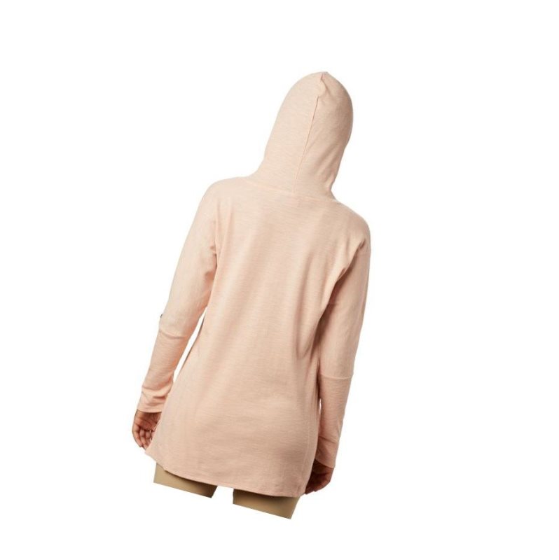 Columbia Longer Days Kapşonlu Kadın Pembe | 68543-OZYS