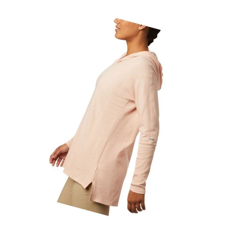 Columbia Longer Days Kapşonlu Kadın Pembe | 68543-OZYS