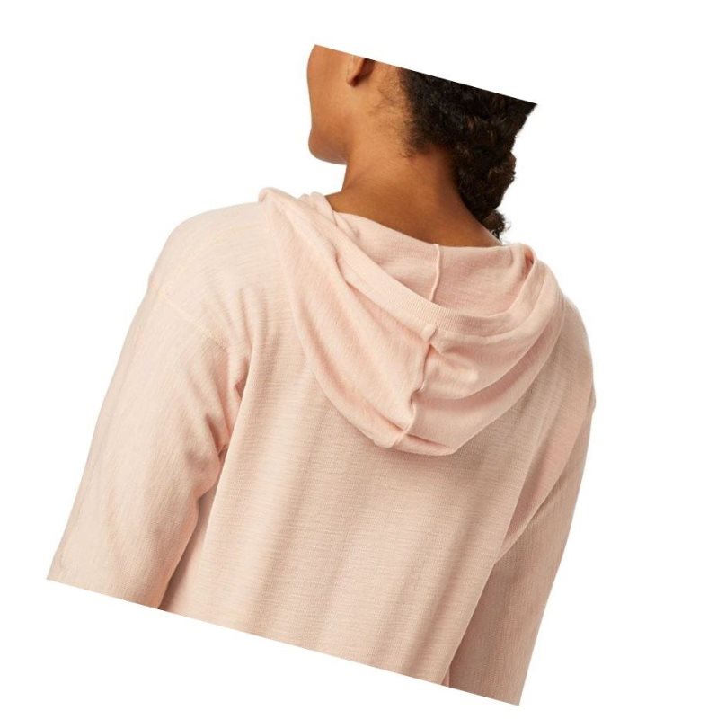 Columbia Longer Days Kapşonlu Kadın Pembe | 68543-OZYS