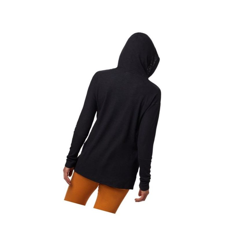 Columbia Longer Days Kapşonlu Kadın Siyah | 63874-NXAV