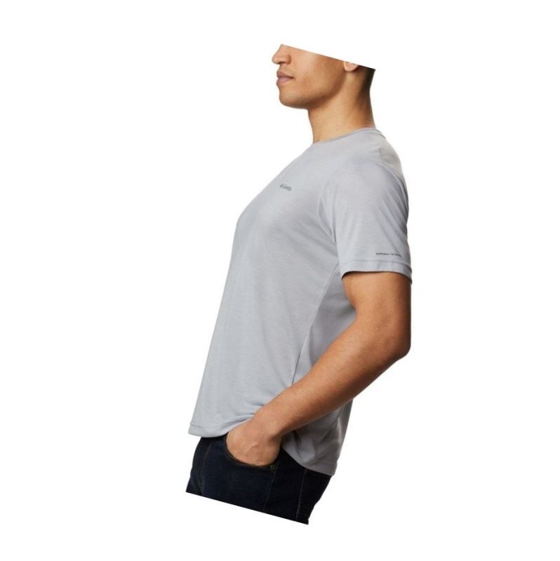 Columbia Maxtrail Logo Tişört Erkek Gri | 52904-DXOG