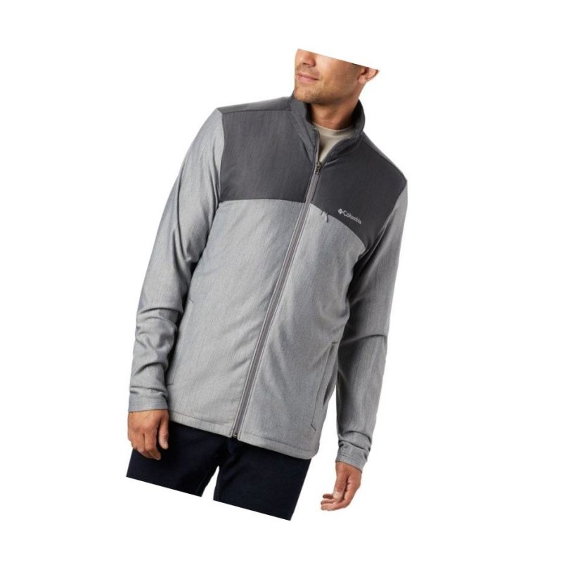 Columbia Maxtrail Midlayer Fleece Mont Erkek Gri | 78430-LXUK