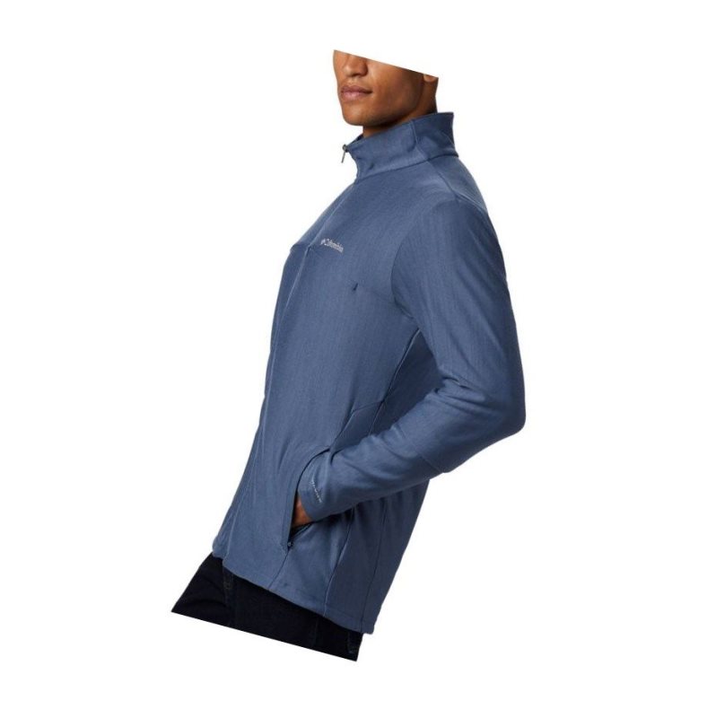 Columbia Maxtrail Midlayer Fleece Mont Erkek Mavi | 52180-HQKB