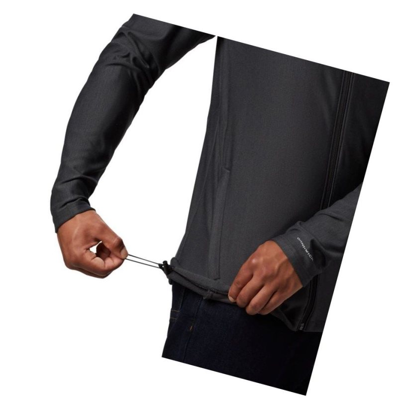 Columbia Maxtrail Midlayer Fleece Mont Erkek Siyah | 38179-YGAU
