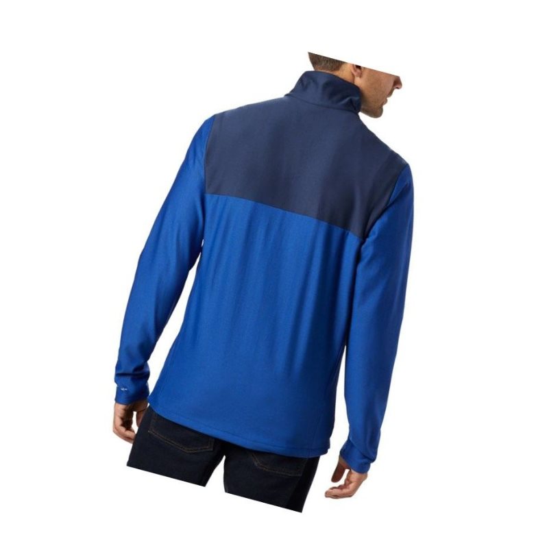 Columbia Maxtrail Midlayer Fleece Mont Erkek Lacivert | 90827-YMUJ