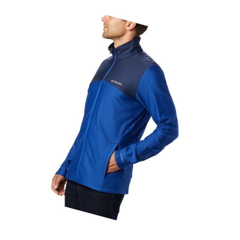 Columbia Maxtrail Midlayer Fleece Mont Erkek Lacivert | 90827-YMUJ