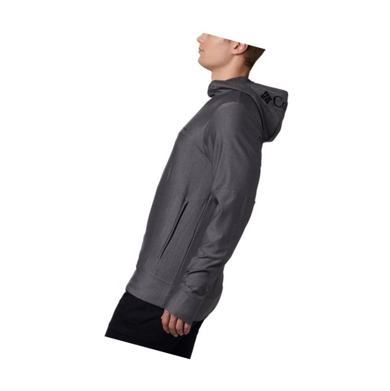 Columbia Maxtrail Midlayer Kapşonlu Erkek Gri | 95740-WPZV