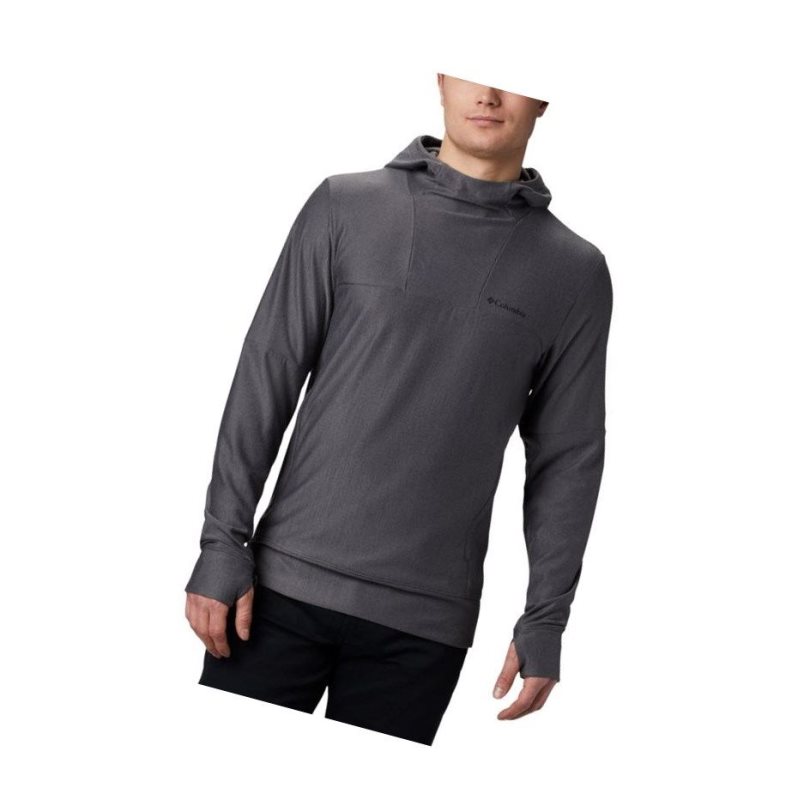 Columbia Maxtrail Midlayer Kapşonlu Erkek Gri | 95740-WPZV