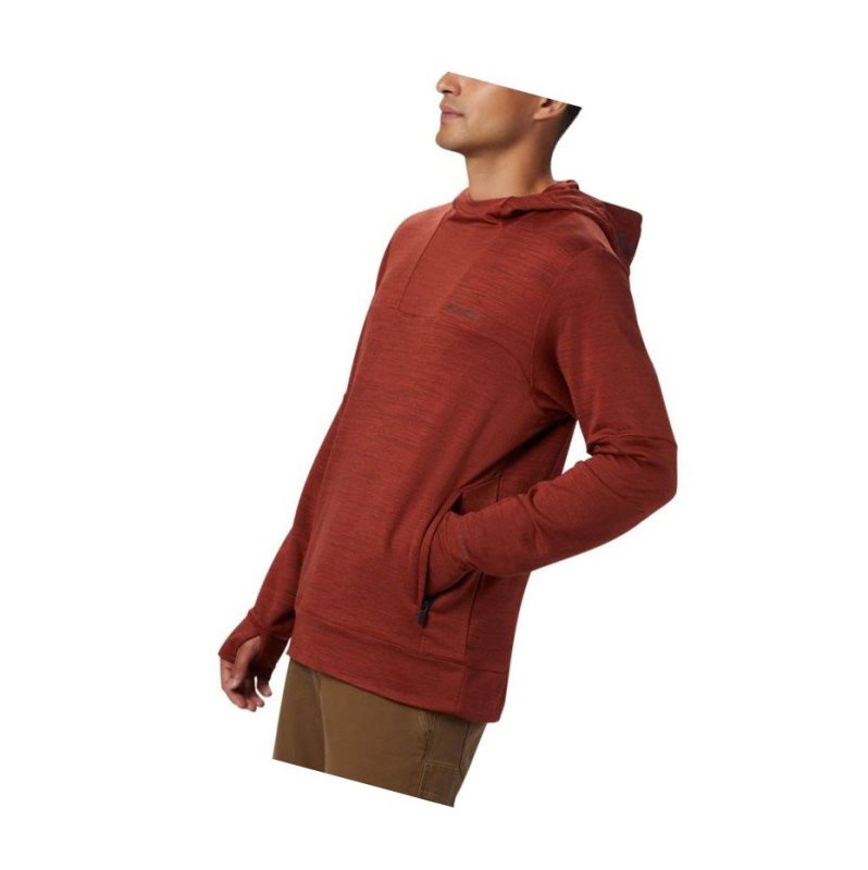 Columbia Maxtrail Midlayer Kapşonlu Erkek Kırmızı | 07913-RYWO