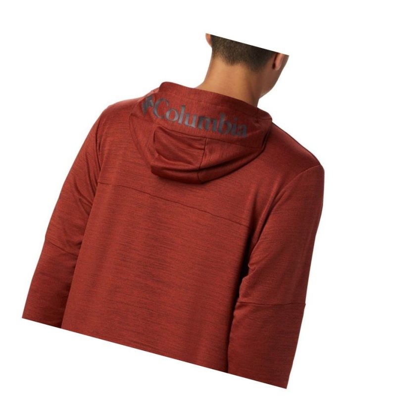 Columbia Maxtrail Midlayer Kapşonlu Erkek Kırmızı | 07913-RYWO