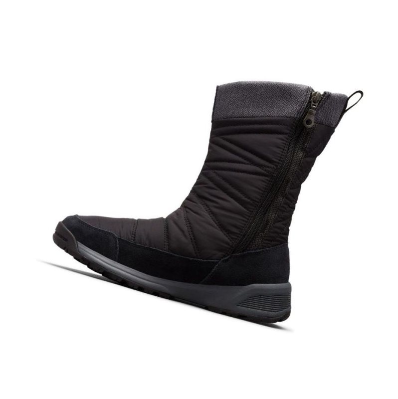 Columbia Meadows Slip-On Omni-Heat 3D Bot Kadın Siyah Koyu Gri | 10865-TADS