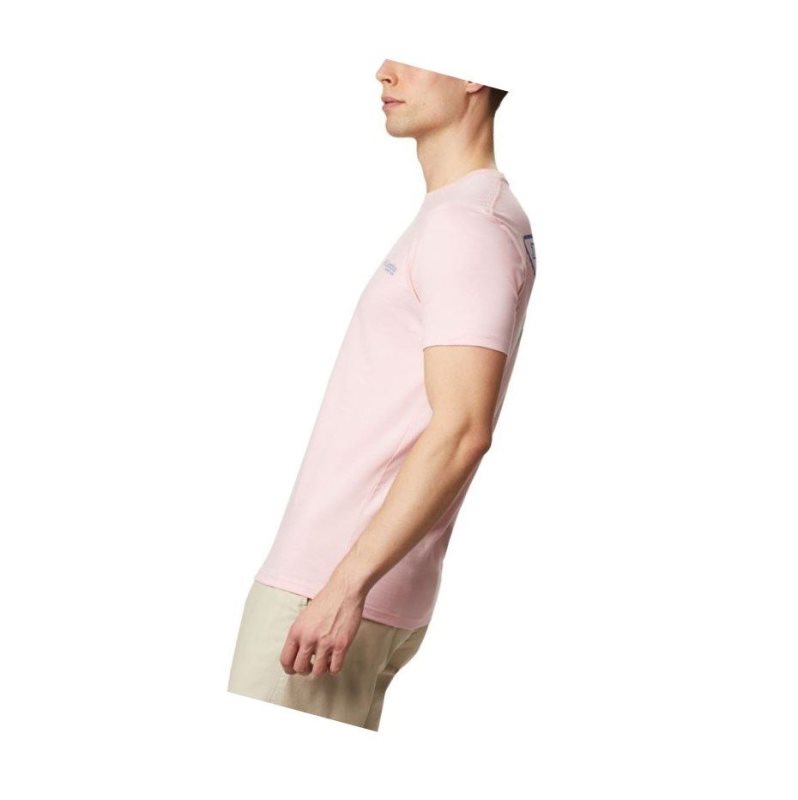 Columbia Merchant Tişört Erkek Pembe | 01256-ATWB