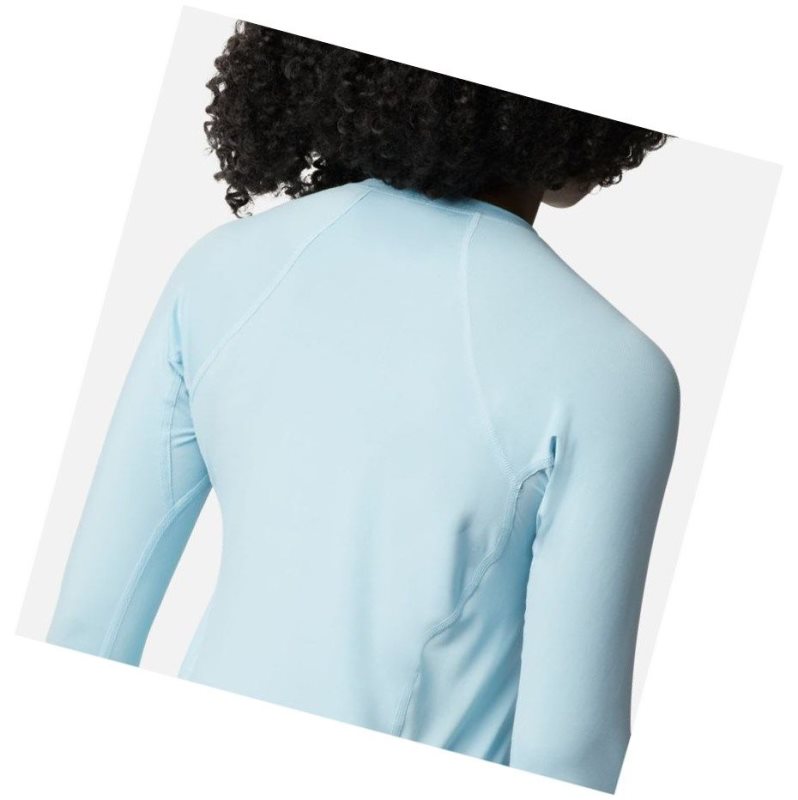 Columbia Midweight Stretch Baselayer Long Sleeve Sweatshirt Kadın Mavi | 68213-NFLK